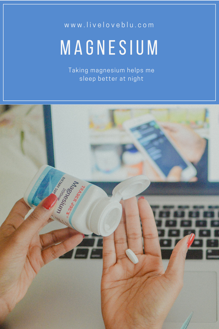 Having trouble sleeping at night? Suffer from restless leg syndrome? You might have a magnesium deficiency. Read up on the other benefits of taking this supplement. www.liveloveblu.com #liveloveblu #magnesium #rls #magnesiumdeficiency #alzheimers #ATP #insomnia 
